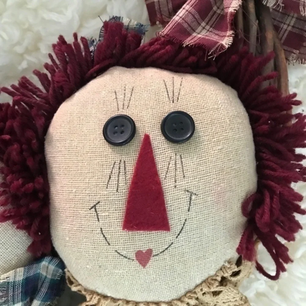 Raggedy Ann & Andy wreath